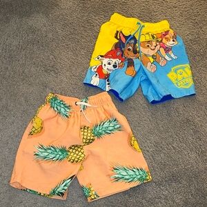 Boys swim trunk bundle.
